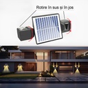 Solar lamp 3 LEDs, IP65, 3 colors 6500k, 4000k, 3000k