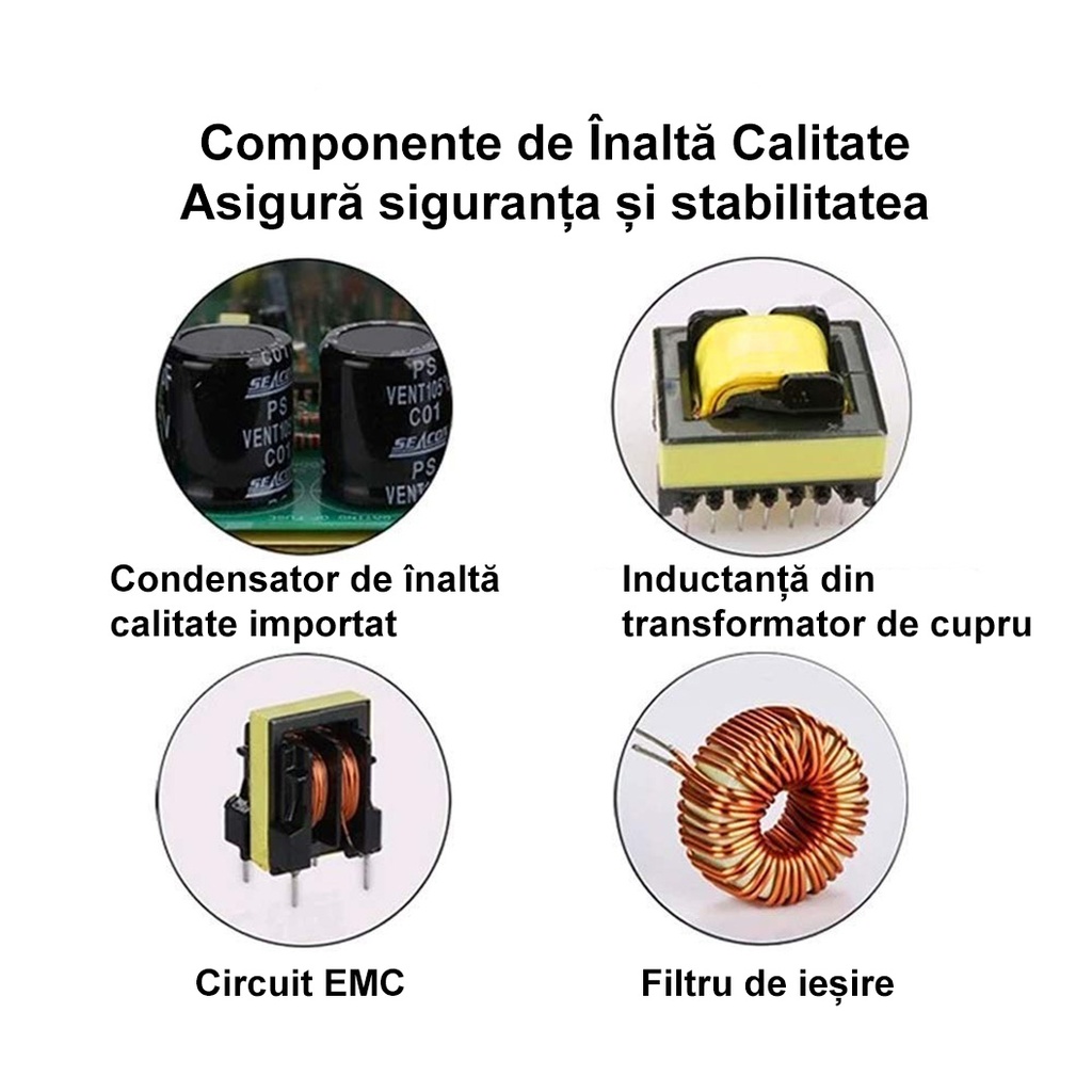Switching Power Supply Slim, Indoor, 24V, 8.3A, 200W