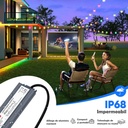 Switching Power Supply Slim, Outdoor IP68, 24V, 8.3A, 200W