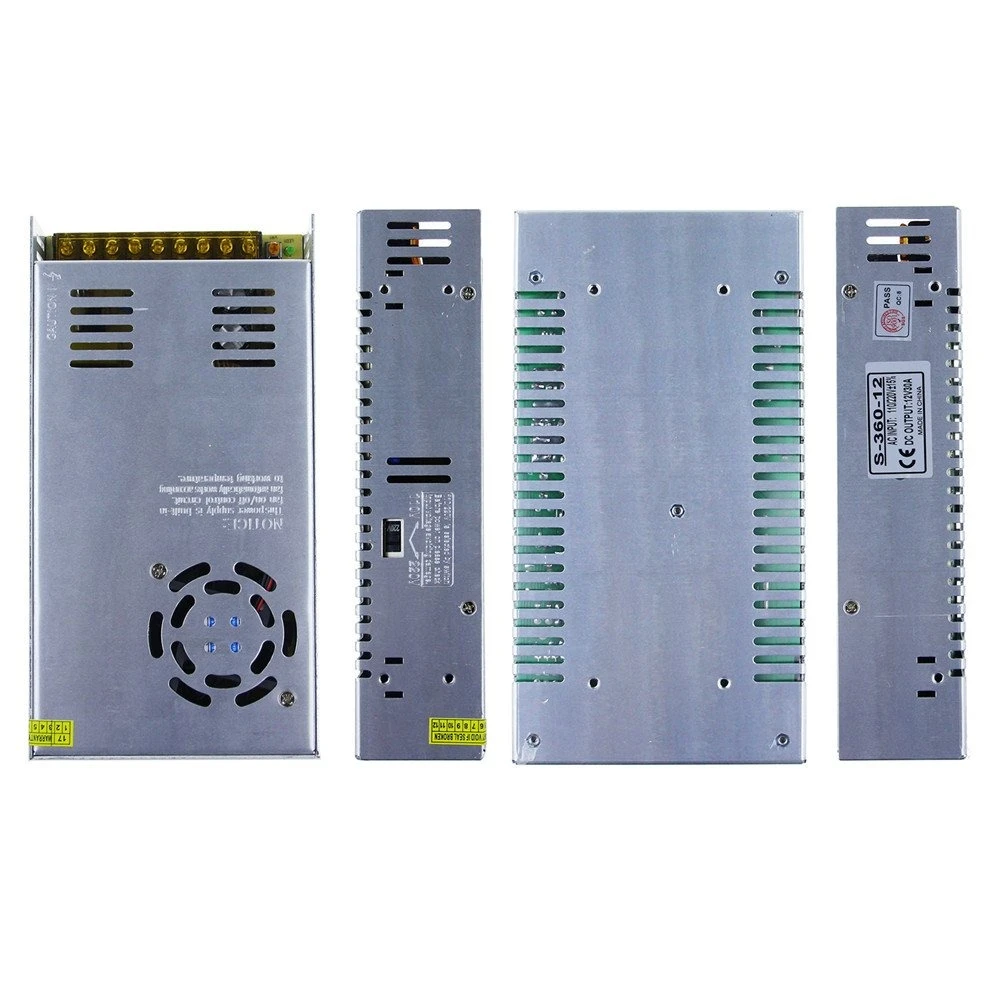 Switching Power Supply, IP20, 12V, 30A, 360W