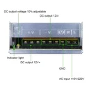 Switching Power Supply, IP20, 12V, 30A, 360W
