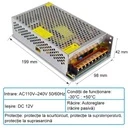 Switching Power Supply, IP20, 24V, 6.2A, 150W