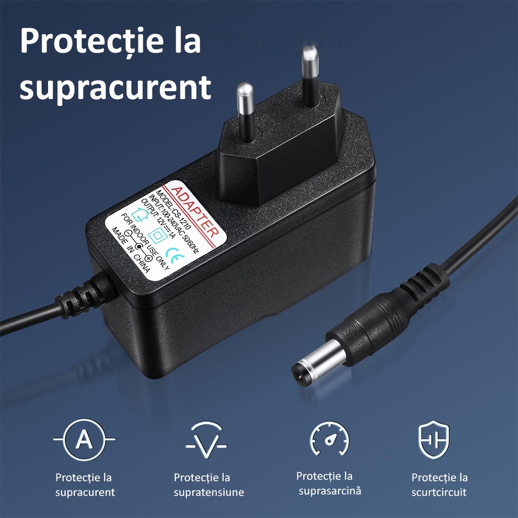 Power Supply input 220V, output 12V, 1A, 12W