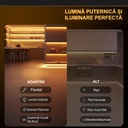 12V COB LED Strip Light – 320 LEDs/m – 3000k – IP20 – 8mm – 5m Roll