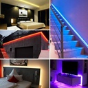12V RGB LED Strip Light – 60 LEDs/m – SMD5050 – Multicolor – IP65 – 10mm –  5m Roll