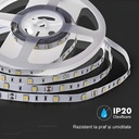12V LED Strip Light – 60 LEDs/m – SMD5050 – 3000K – IP20 – 10mm – 5m Roll