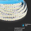 24V LED Strip – 240 LEDs/m – SMD2835 – 3000K – IP20 – 10mm – 10m Roll
