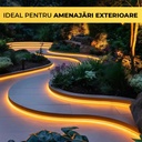 220V LED Strip – 120 LEDs/m – SMD2835 – 3000K – 10mm – IP65 – 100m Roll