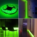 12V LED Strip Light – 120 LEDs/m – SMD2835 – Green Light – 8mm – IP20 – 5m Roll