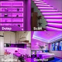 12V Neon Flex LED Strip Light – Purple Light – 8mm – IP65 – 5m Length