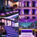 12V Neon Flex LED Strip Light – Purple Light – 8mm – IP65 – 5m Length