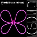 12V Neon Flex LED Strip Light – Pink Light – 8mm – IP65 – 5m Length