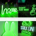 12V Neon Flex LED Strip Light – Green Light – 8mm – IP65 – 5m Length