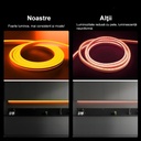 12V Neon Flex LED Strip Light – Orange Light – 8mm – IP65 – 5m Length