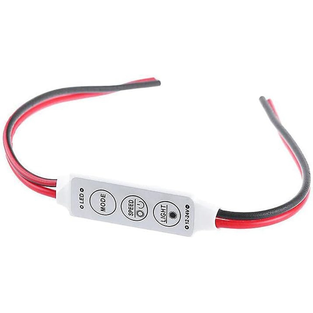 Mini LED Strip Controller – 12-24V – Single Color