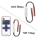 LED Dimmer with RF Remote – 12A for Monochrome Strips