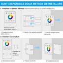 RGB LED Controller with Touch Panel – 5V-24V, 30A