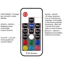Wireless RGB LED Controller – Mini, 17 Keys RF, Fire Effect