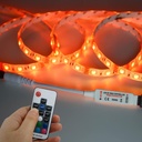 Wireless RGB LED Controller – Mini, 17 Keys RF, Fire Effect