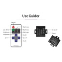 Wireless RF LED Dimmer – Monochrome Strip Lights