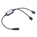 RGB LED Mini Controller with 24-Key Remote, 2 Outputs, 144W