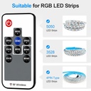 Mini RF Controller 10 Keys – RGB LED Band with 4 wires