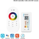 WiFi RGBW LED Controller – Smart Touch, Tuya Music, 2.4G