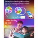 Bluetooth Pixel LED Controller – 2CH Output