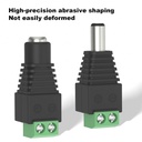DC 2.1x5.5mm Female Power Connector with LED Strip Adapter