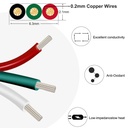 RGB LED Power Cable 3-Wire, 50m Roll