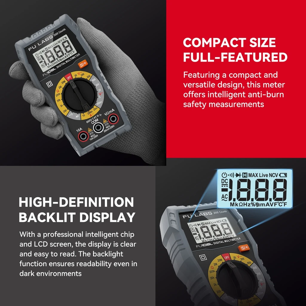 Digital Multimeter FU108L