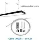 LED Panel Mounting Bracket Set