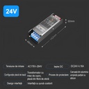 DC24V 100W power supply