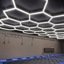 Honeycomb LED tube 7W, 440 mm, 560 lm, 2 pins, 220V, Aluminium