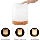 Night LED Light with Touch, Rechargeable, RGB, Intensity and color change function, 1200 mAh battery, Portable
