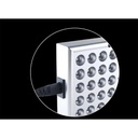 LED lamp 45W, 225 LEDs, 165 Red, 60 Blue, for growing plants indoors, 30 x 30 cm, multicolor