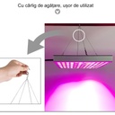 LED lamp 45W, 225 LEDs, 165 Red, 60 Blue, for growing plants indoors, 30 x 30 cm, multicolor