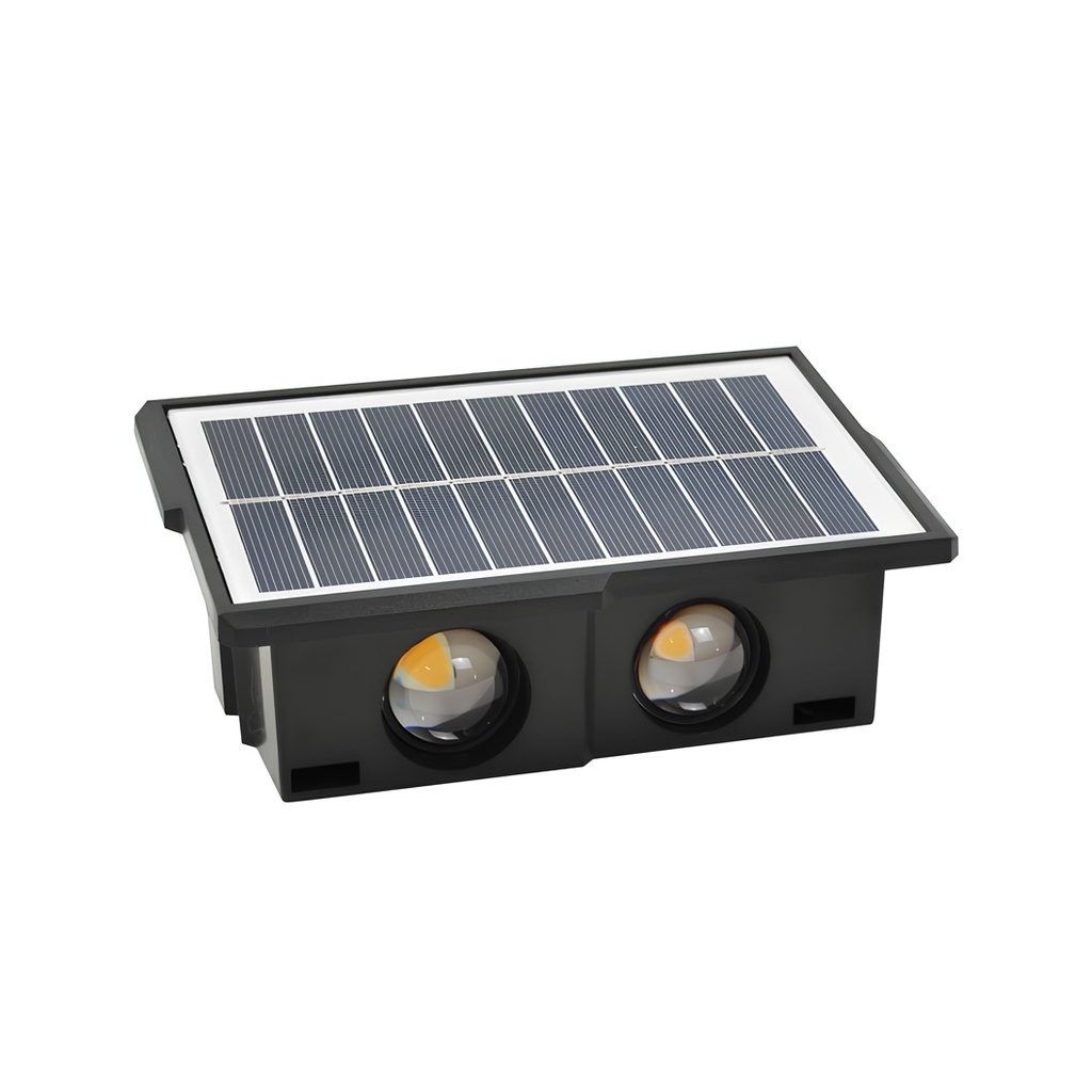 Solar lamp 4 LEDs, IP65, 3 colors 6500k, 4000k, 3000k