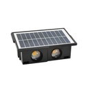 Solar lamp 4 LEDs, IP65, 3 colors 6500k, 4000k, 3000k