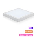 Plafoniera LED 60x60cm, 60W, 6500k, alb, aplicata
