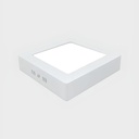Plafoniera patrata LED 24W, 21cm, 3500k, Alb, aplicata