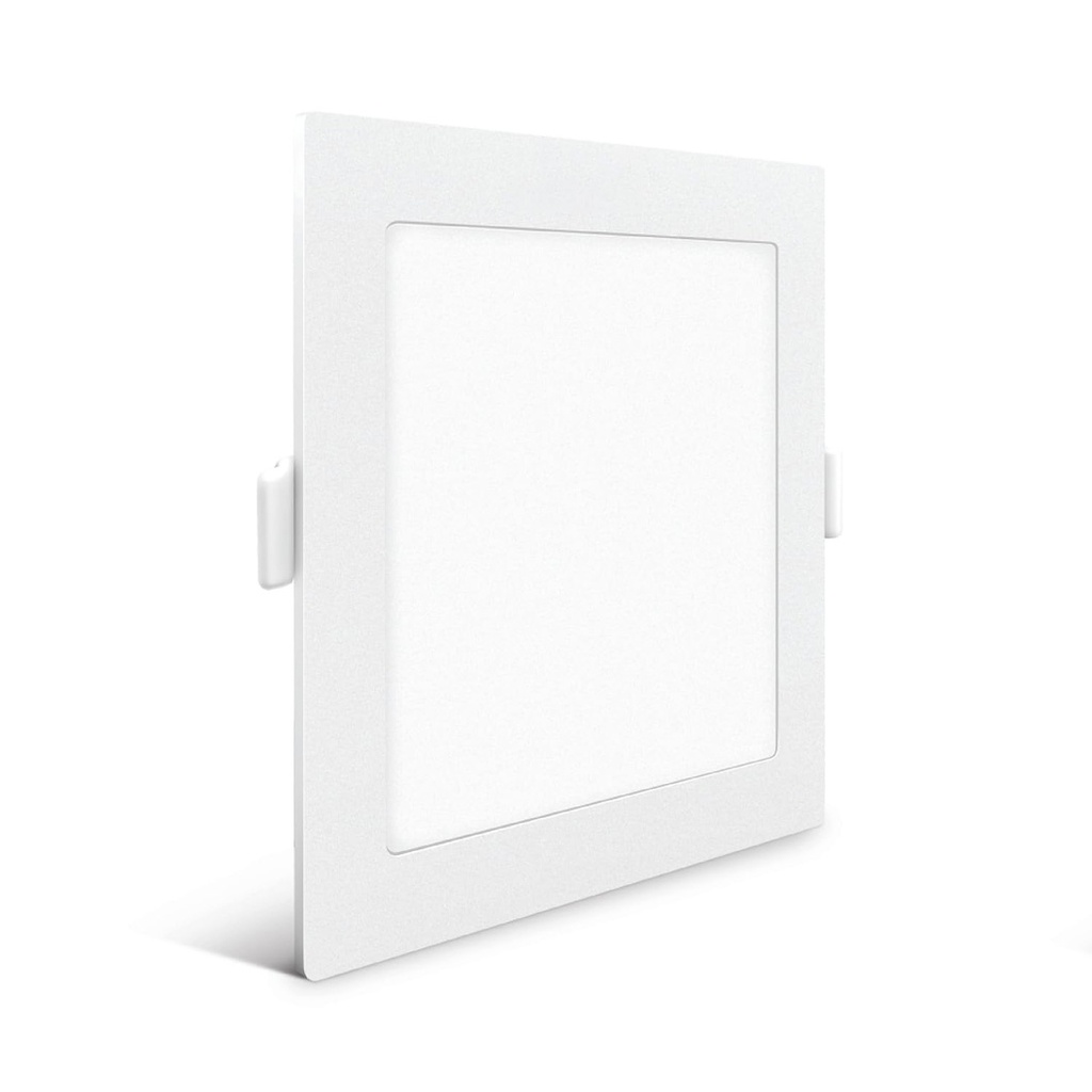 Spot LED incastrat patrat de 24W, 3500k, alb