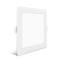 Spot LED incastrat patrat de 24W, 3500k, alb