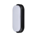 [LBZ-00129] Aplica LED 20W Oval Exterior, 4000k, Negru