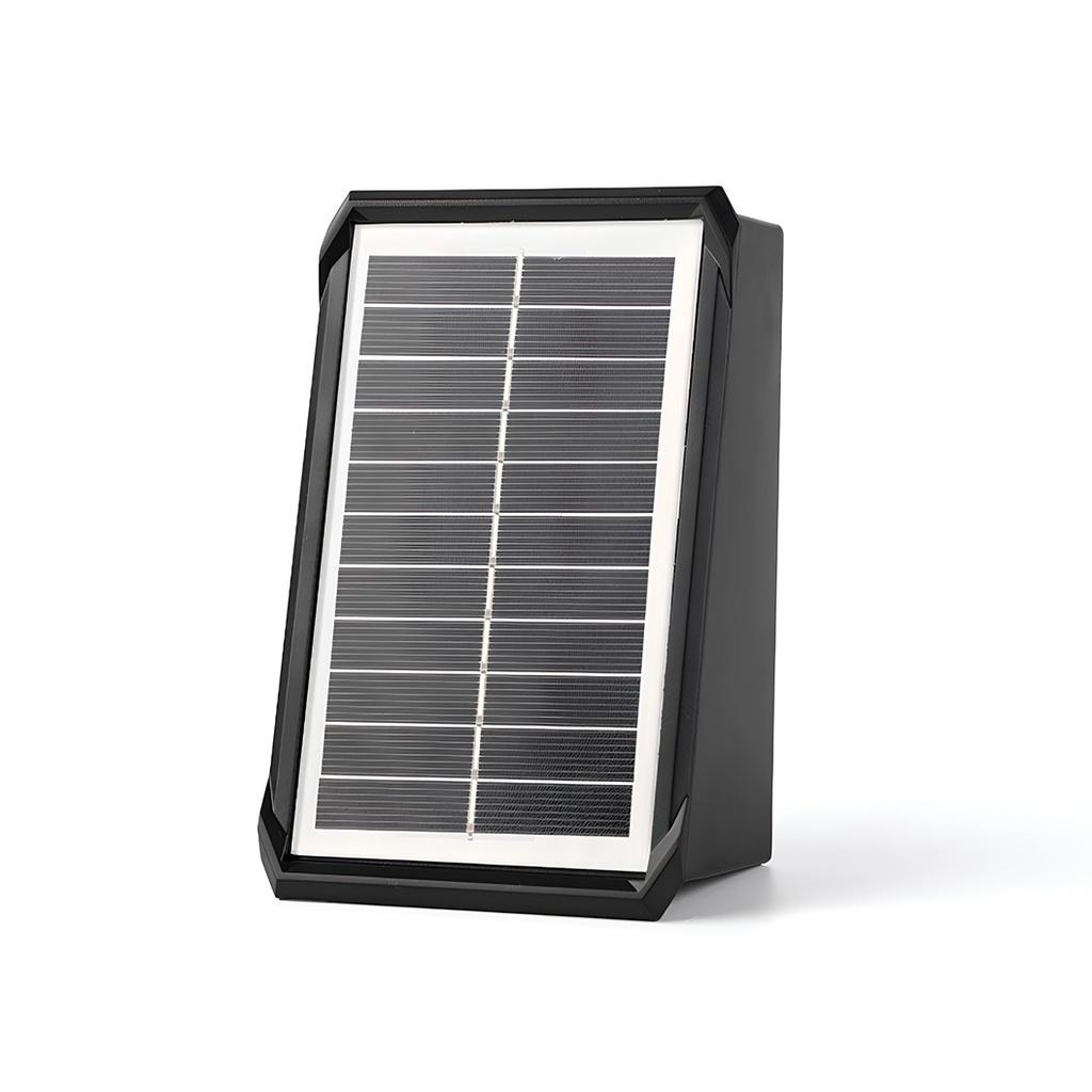 Aplica solara LED de perete cu 2 LED-uri, unghi ajustabil, IP65, 3 culori 6500k, 4000k, 3000k