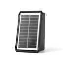 Aplica solara LED de perete cu 2 LED-uri, unghi ajustabil, IP65, 3 culori 6500k, 4000k, 3000k