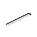 [LBZ-00228] Plafoniera cu LED pentru birou 120x10x5cm, 36W, Model Premium, dreptunghiulara, neagra, 6500k