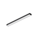Plafoniera cu LED pentru birou 120x10x5cm, 36W, Model Premium, dreptunghiulara, neagra, 6500k