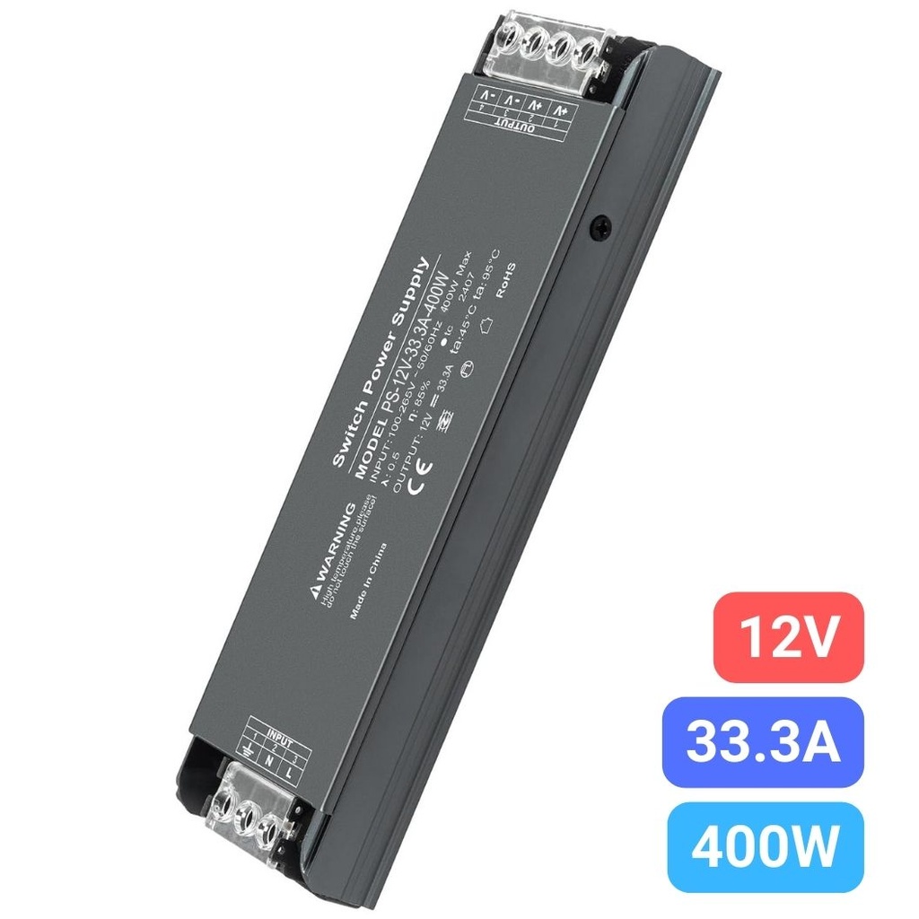 Sursa de Alimentare Premium 12V, 33.3A, 400W