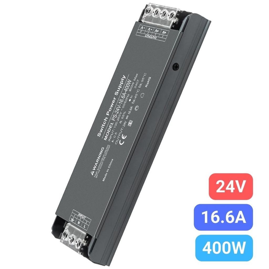 Sursa de Alimentare Premium 24V, 16.6A, 400W